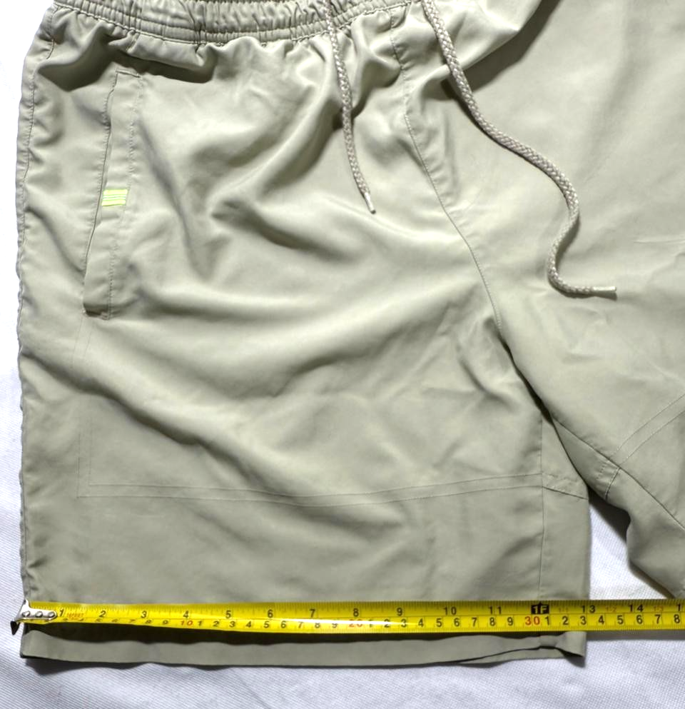 Adidas Men's Training Shorts In A Light Olive Green Color - Size L