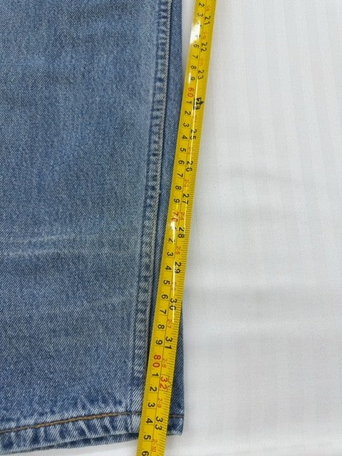 Levi's Men's Dark Blue 501 Original Jeans 33x34 Vintage