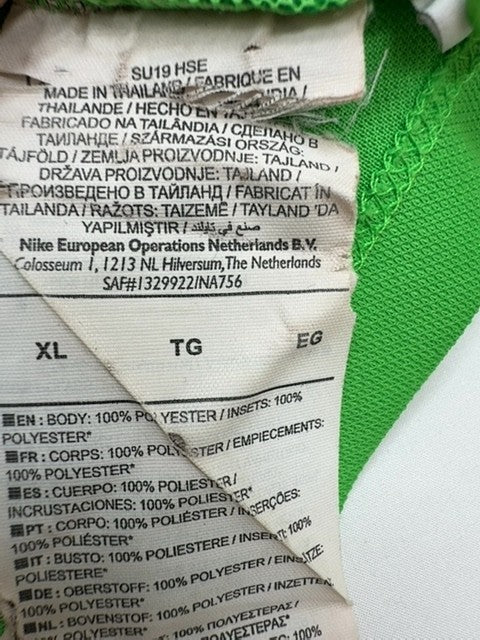 Nike Men Green Polo Shirt size XL product image 4