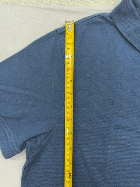Levi's Men's Blue Polo Shirt Size L Short Sleeve Cotton