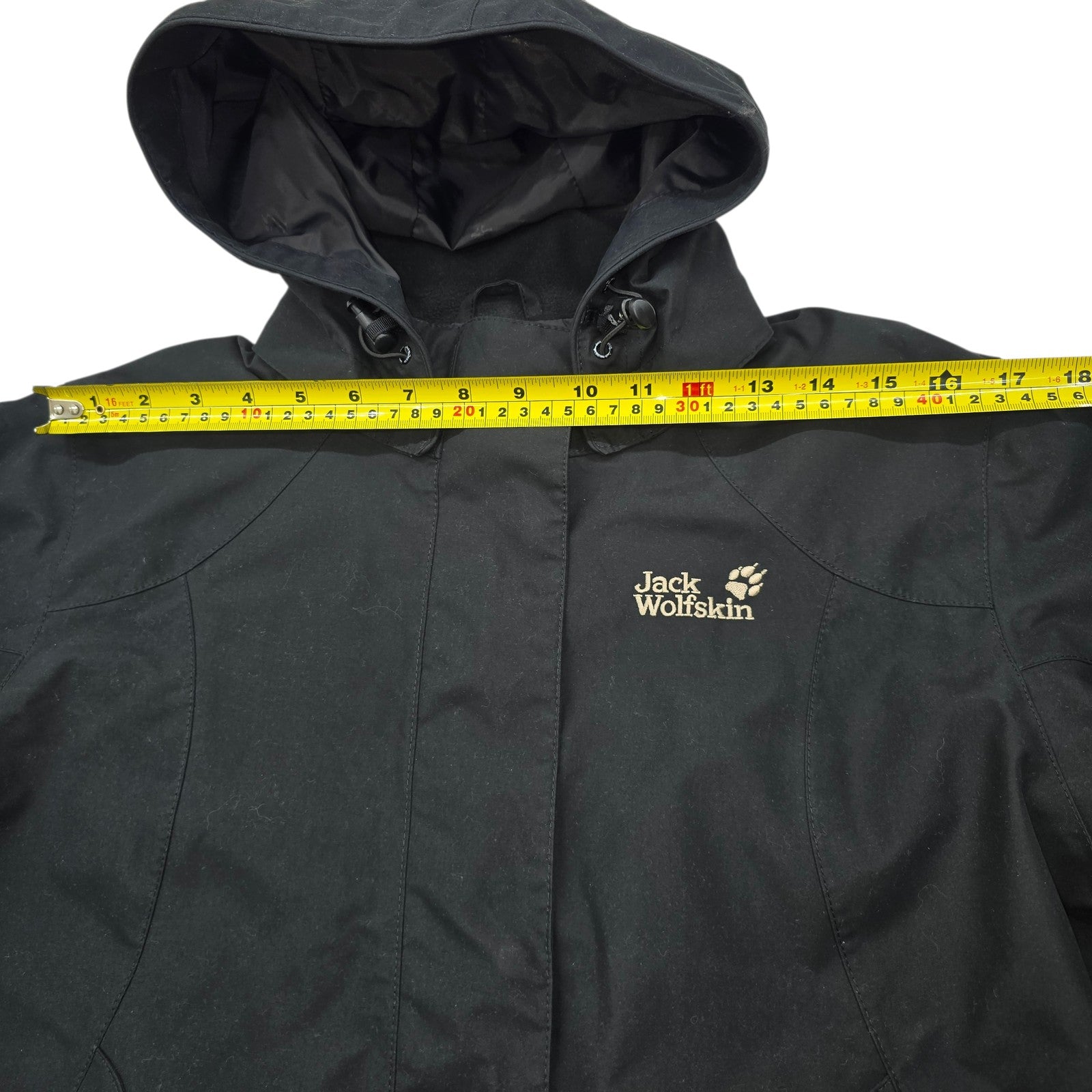 JACK WOLFSKIN Kids Black Coat size L product image 4