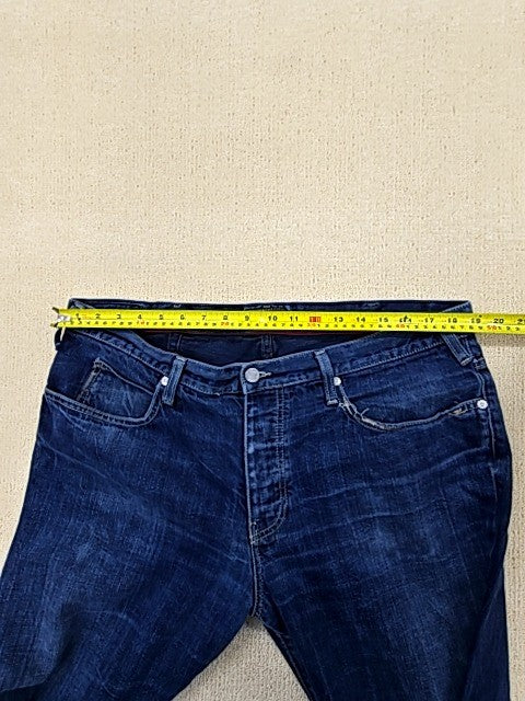 Armani Jeans Men's Blue Slim Fit Size 40x34 Waist 34" Inseam