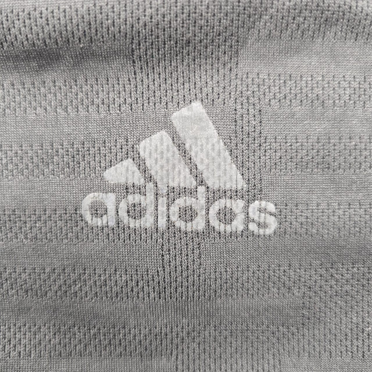 Adidas Men's Black Stripe Running T-Shirt Size L Short Sleeve
