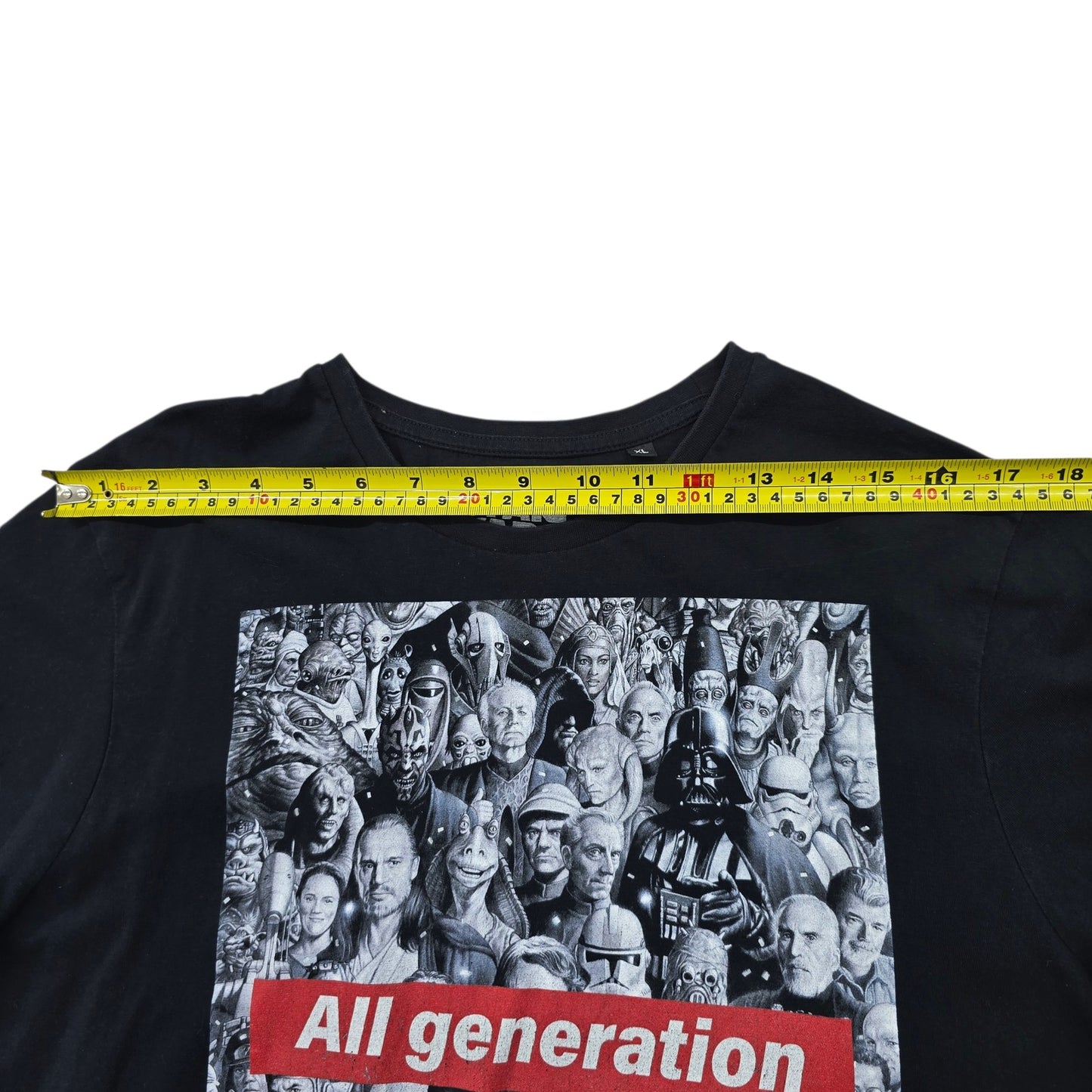 Star Wars Men Black T-Shirt size XL product image 5