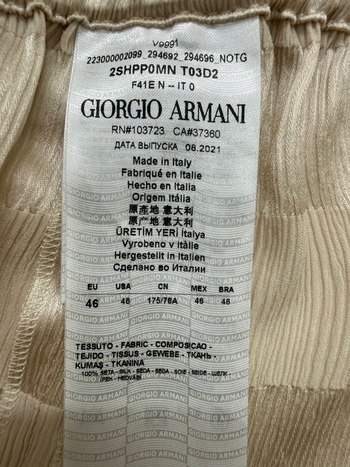 Giorgio Armani Women Beige Pants product image 4