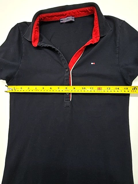 Tommy Hilfiger Women Black Polo Shirt size XL product image 7