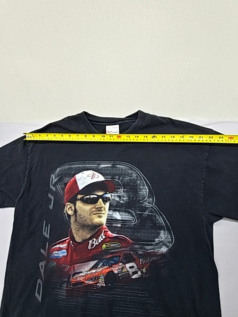 Chase Authentics Men's Dale Earnhardt Jr Black NASCAR T-Shirt XL Vintage