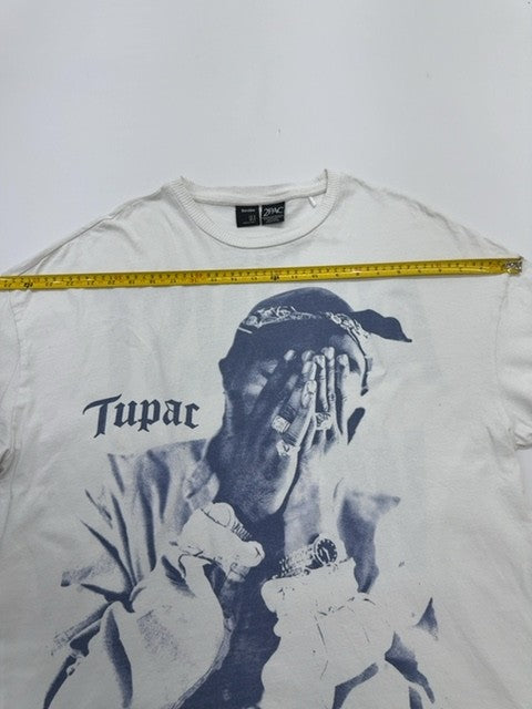 2PAC Men White T-Shirt size M product image 8