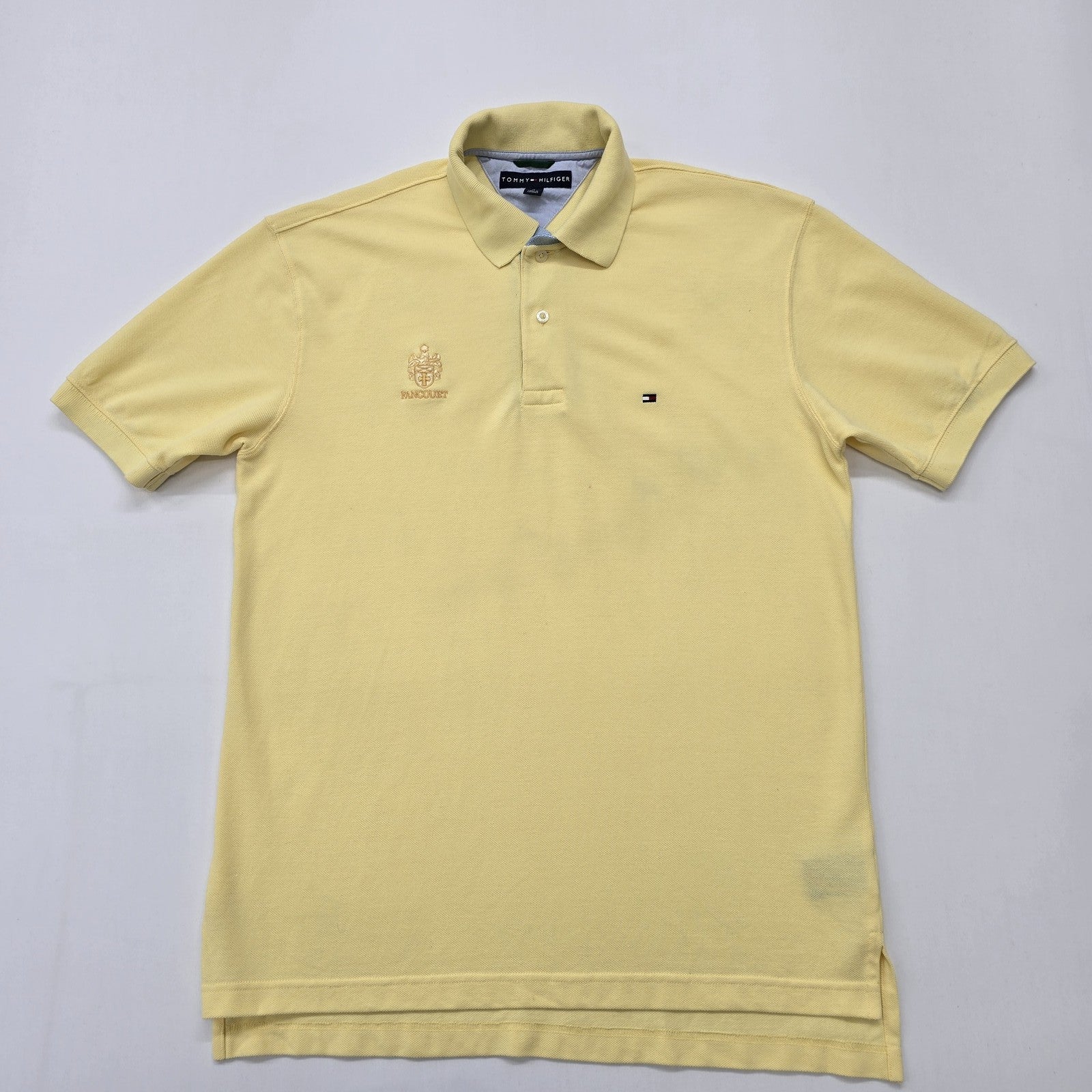Tommy Hilfiger Men Yellow Polo Shirt size M product image 3