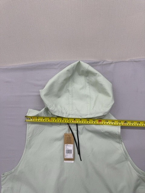 Adidas Parley Women's Sleeveless Hoodie Light Green L Recycled