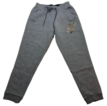 Unisex Nike Sportswear Tracksuite Bottom Mottled Gray Size M