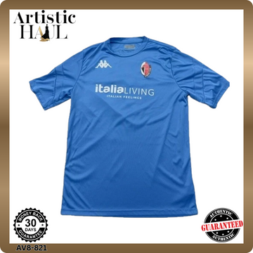 Kappa Italia Living Blue Large Short Sleeve Polyester T-Shirt