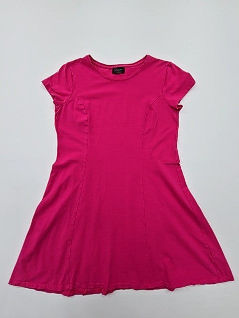 Yessica Women's Magenta Fit Flare Knee Length Dress Size M