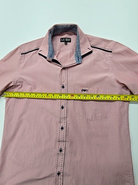 Armani Jeans Men Pink Shirt size M product image 6