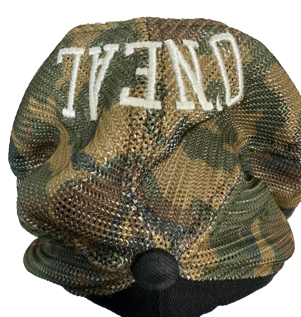 Unisex O'Neal Mitchell & Ness Camo Mesh Trucker Hat Embroidered Adjustable