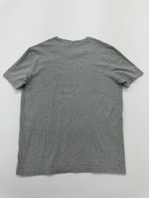 Champion Men Gray Logo T-Shirt Big & Tall Size Small Regular Crew Neck