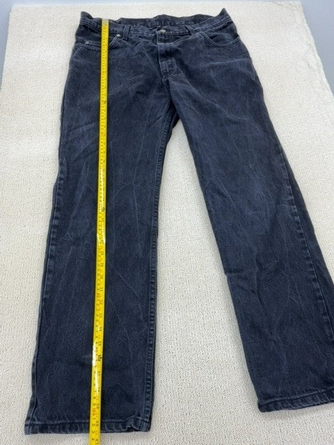 Lee Men's Navy Blue Brooklyn Straight Jeans W38 L32
