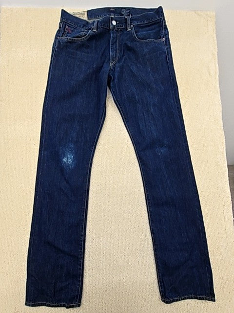 Polo Ralph Lauren Men's Indigo Straight Leg Jeans 33x34
