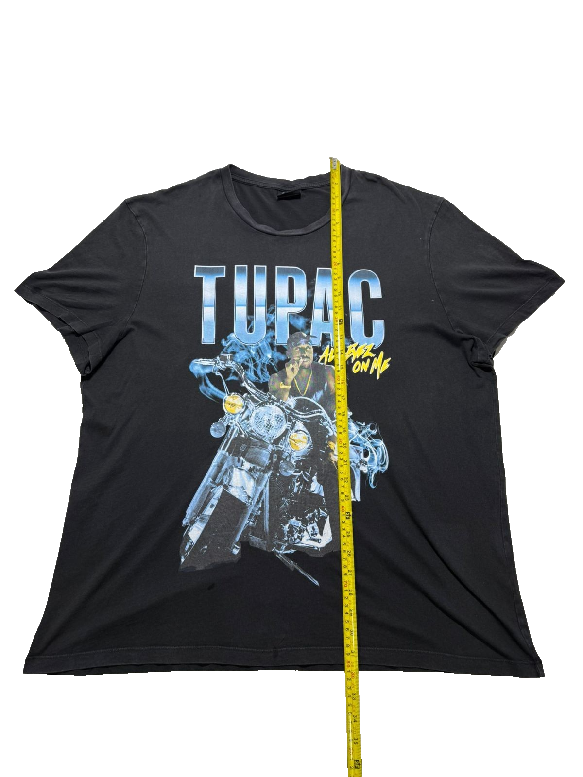 2Pac Men's T-Shirt All Eyes On Me Graphic Tee - Size XL