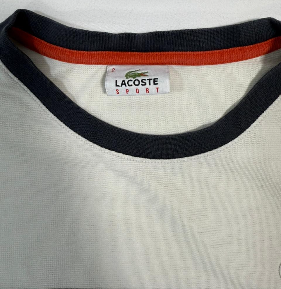 Lacoste Men's Printed Colourblock T-Shirt - Size 2