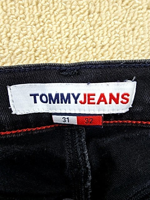 Tommy Jeans Women's Black Skinny Jeans Size 31x32 Stretch