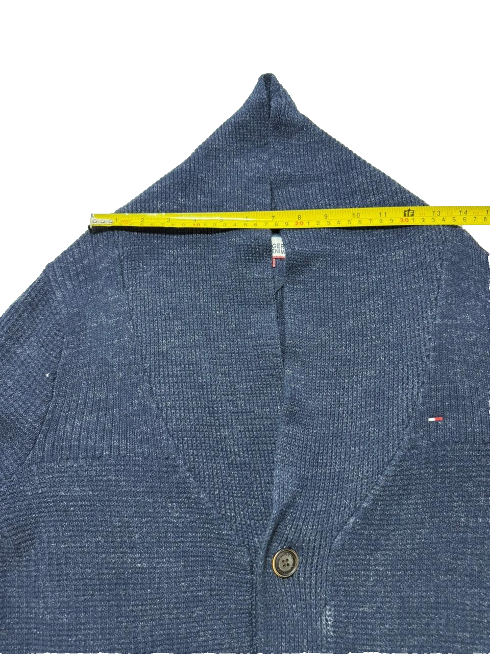 Tommy-Hilfiger Denim Cardigan Dark Blue