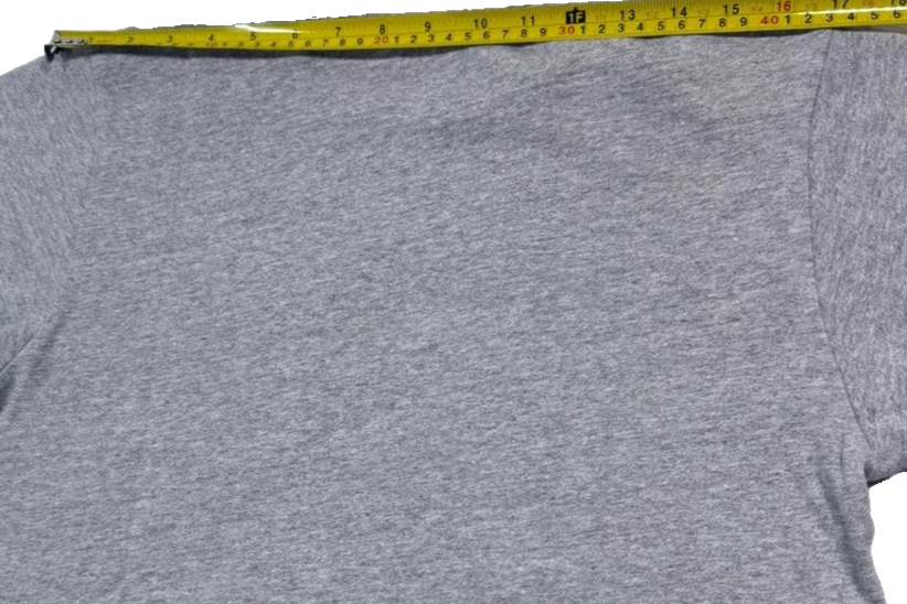 Supreme 100% Cotton Men's T-Shirt, Gray, Size Small