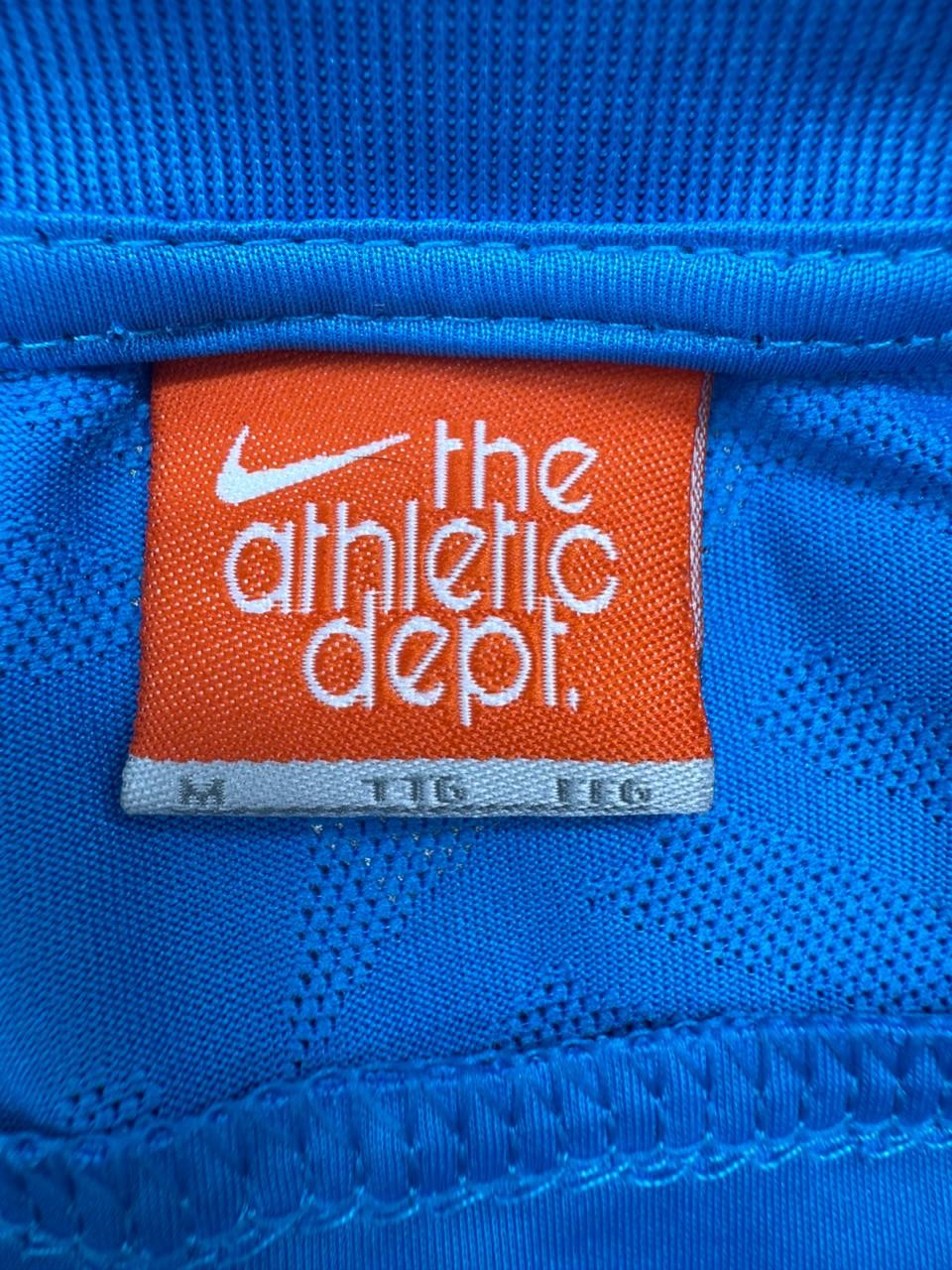 Nike Men's Blue Athletic T-Shirt Size M Loose Fit Crewneck