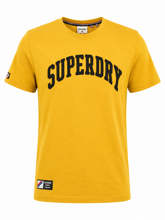 Superdry Men Yellow T-Shirt size M product image 2