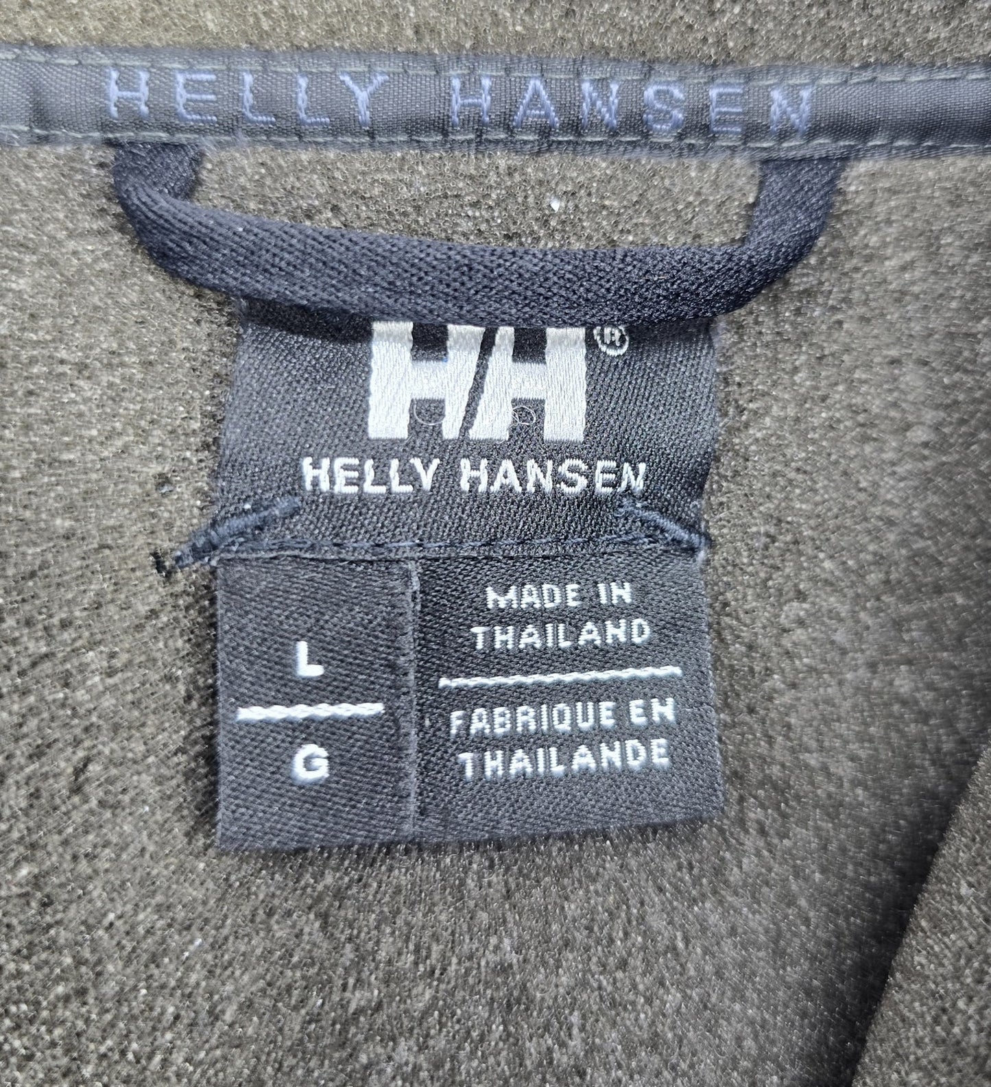 Helly Hansen Men's Black Waterproof Hooded Jacket L Crew 2.0