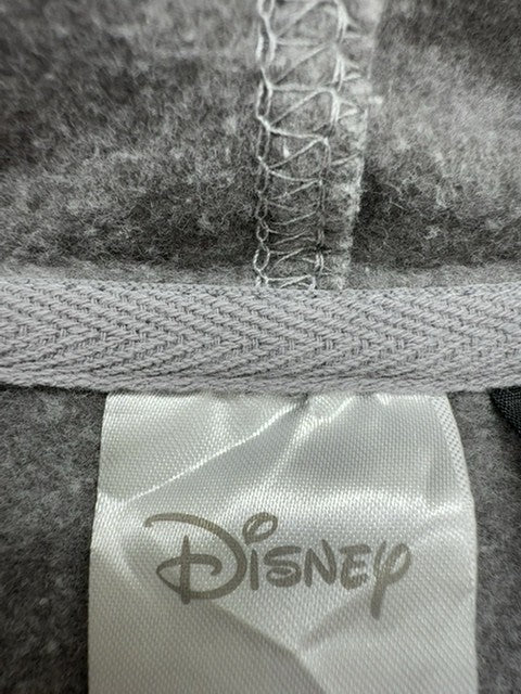 Disney Boys Gray Mickey Pullover Hoodie Kangaroo Pocket Size XL Fleece