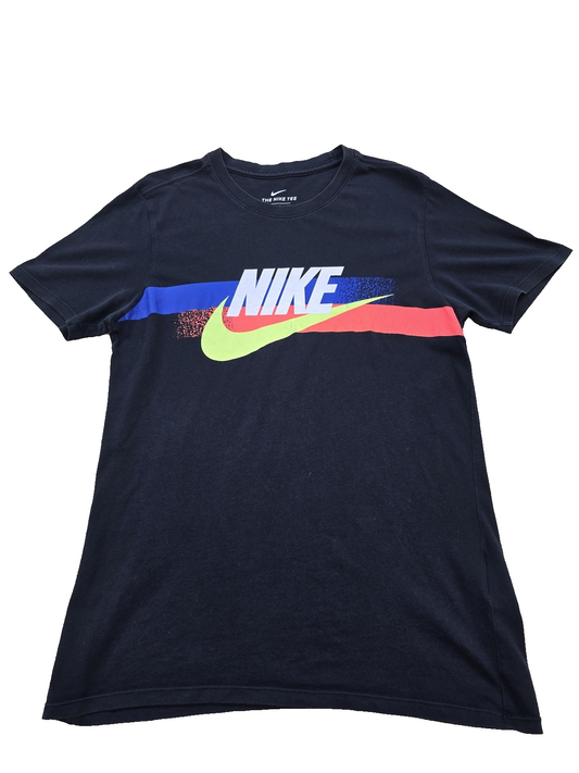 Nike Men's Black T-Shirt – Size S, Short Sleeve, Cotton – Ref 56C3B
