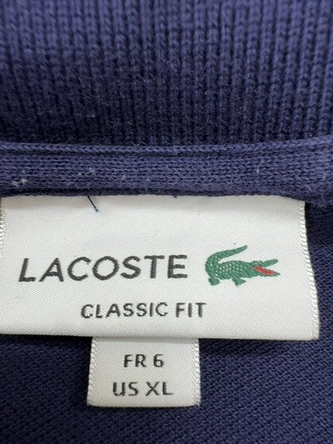 Lacoste Men Blue Polo Shirt size US XL product image 4