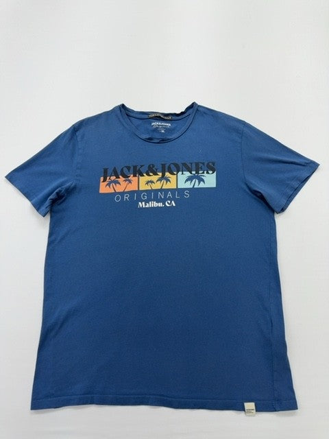 Jack & Jones Men Blue T-Shirt size XL product image 1