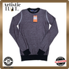 Trussardi Jeans Unisex Purple Sweater – Size S, Long Sleeve, Crew Neck