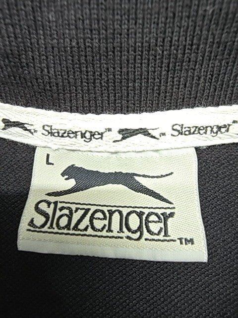 Slazenger Men Black Polo Shirt size L product image 4