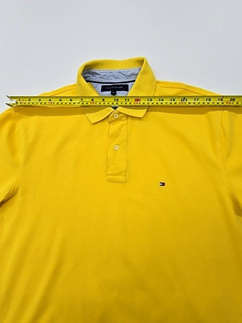 Tommy Hilfiger Men Yellow Polo Shirt size XL product image 4