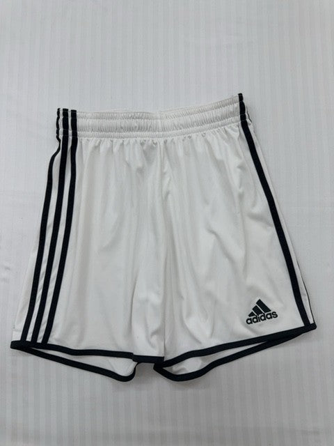 Adidas Men's White 3-Stripes Sprinter Shorts Size M