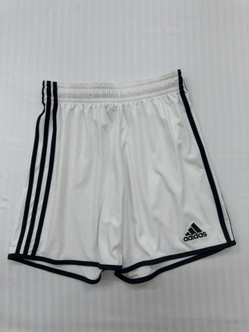 Adidas Men's White 3-Stripes Sprinter Shorts Size M