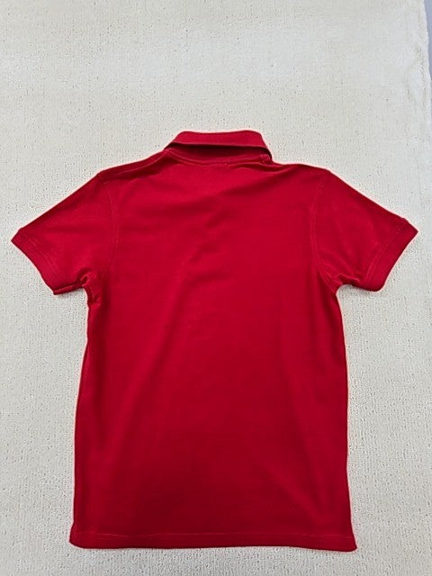 Polo Ralph Lauren Red Cotton Mesh Polo Shirt S Classic Fit