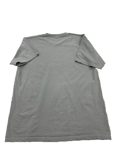 Fruit of the Loom Unisex Grey Skull Crewneck T-Shirt Size L Cotton