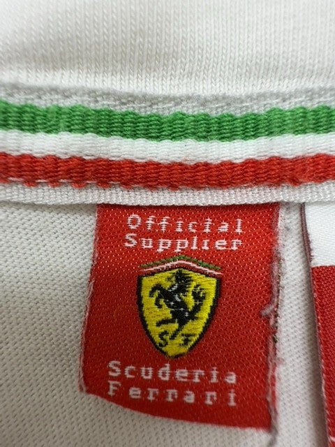 Scuderia Ferrari Men White T-Shirt size S product image 5