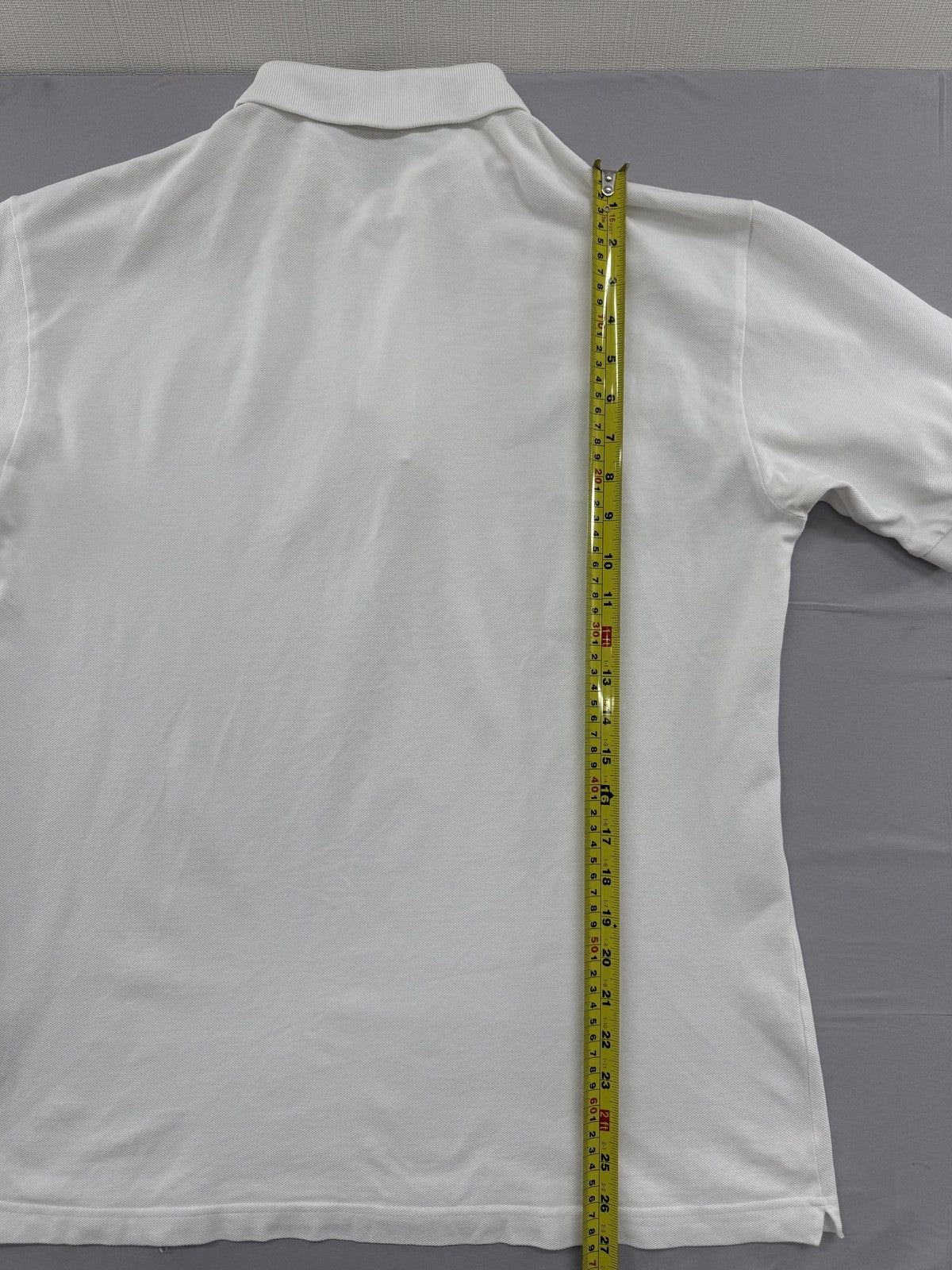 Robe Di Kappa La Polo White Cotton Large Short Sleeve Polo Shirt