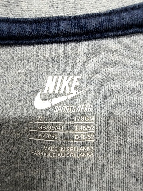 Nike Sportswear Men's Grey Polo Shirt M Short Sleeve Lightweight
