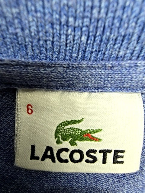 Lacoste Men's Blue Polo Shirt XL Classic Cotton Pique Short Sleeve