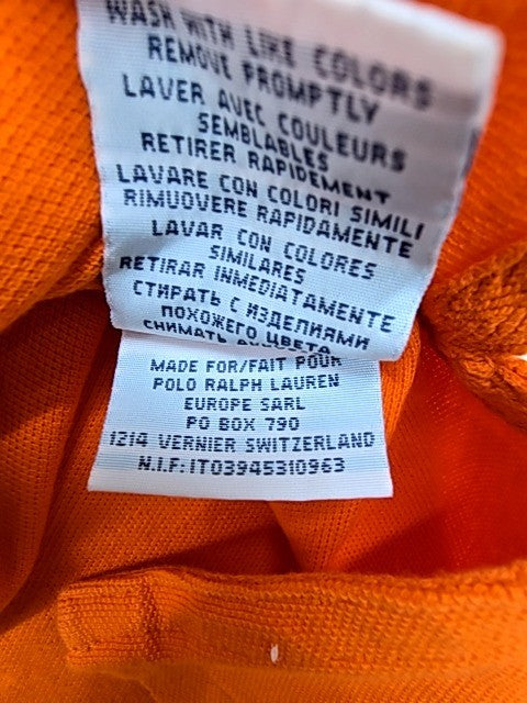 Polo Ralph Lauren Men Orange Polo Shirt size XXL product image 4