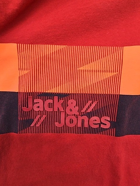Jack & Jones Men Red T-Shirt size L product image 9