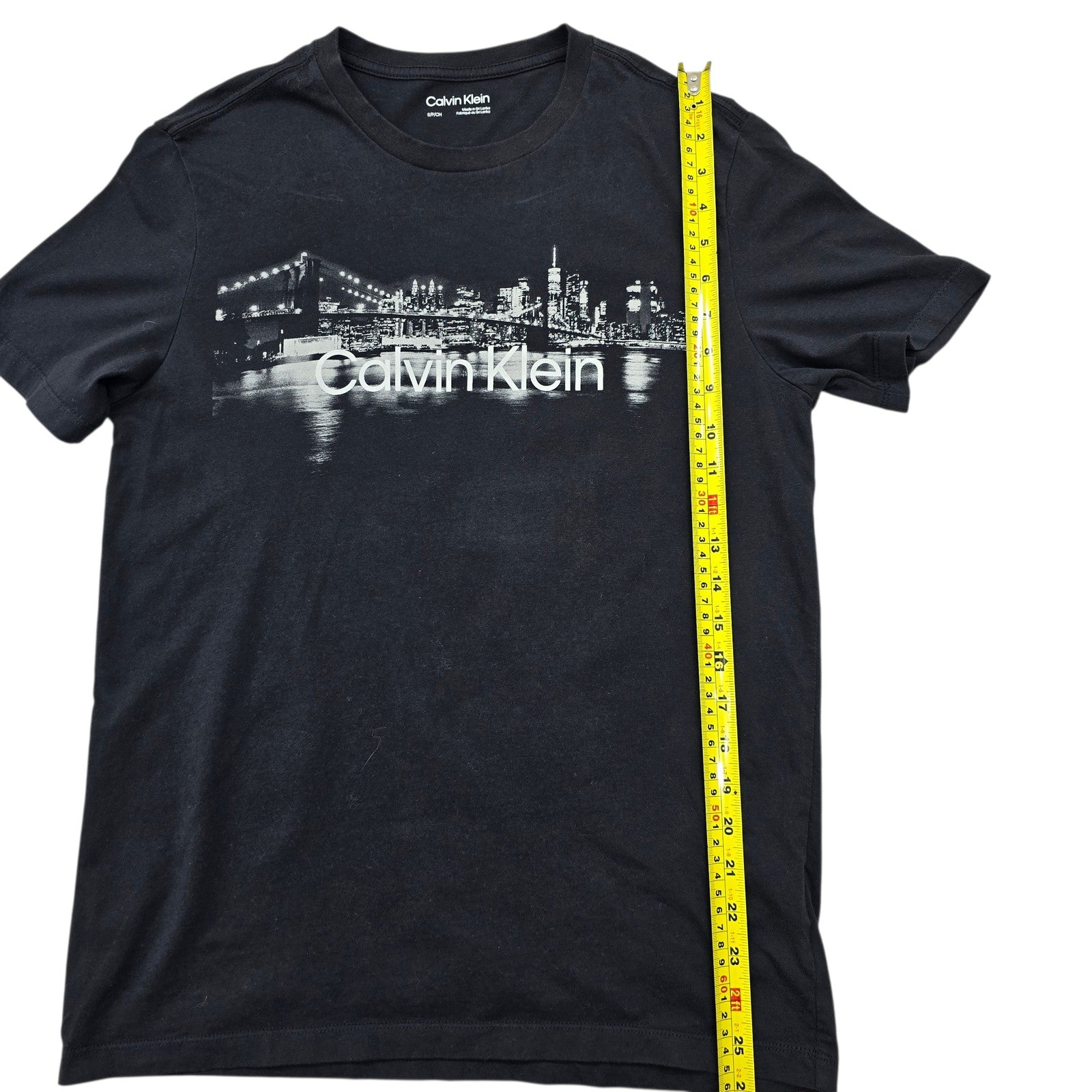 Calvin Klein Men Black T-Shirt size S product image 8