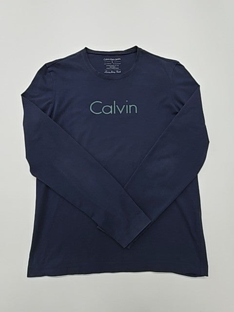 Calvin Klein Jeans Men Navy T-Shirt size L product image 1