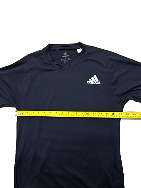 Adidas Men's Freelift Climalite Navy S Short Sleeve T-Shirt